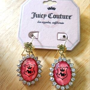 Juicy Couture Scottie Dog Earrings